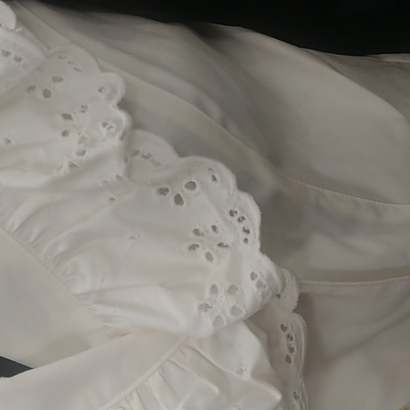 Vtg Apart Blouse & Velvet Vest - Picture 6 of 16